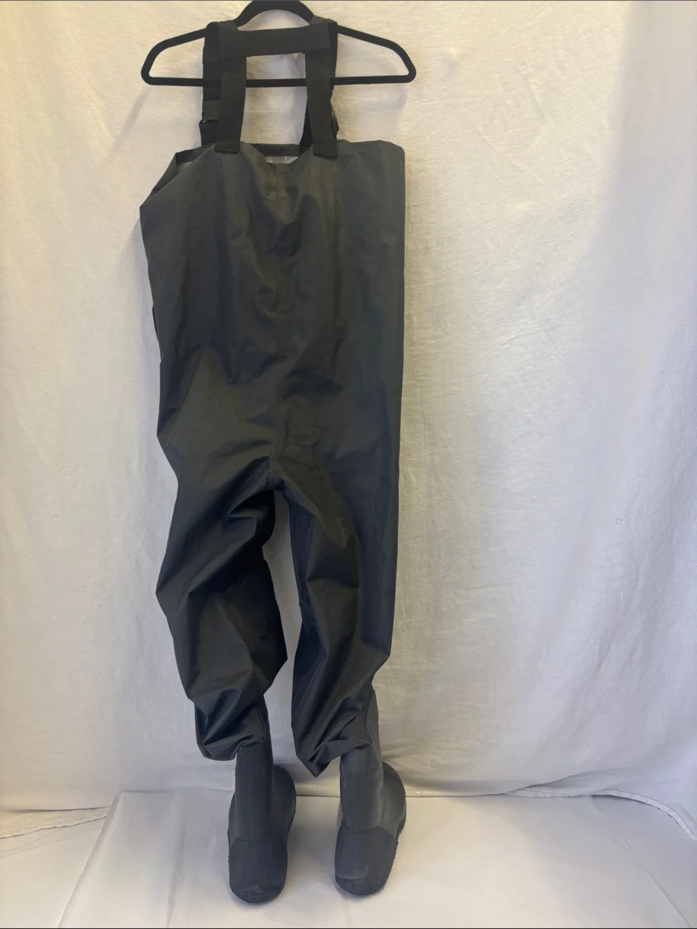 NWOT LONECONE Kids Fishing Waders Boot Foot Chest Waders with Trout Print